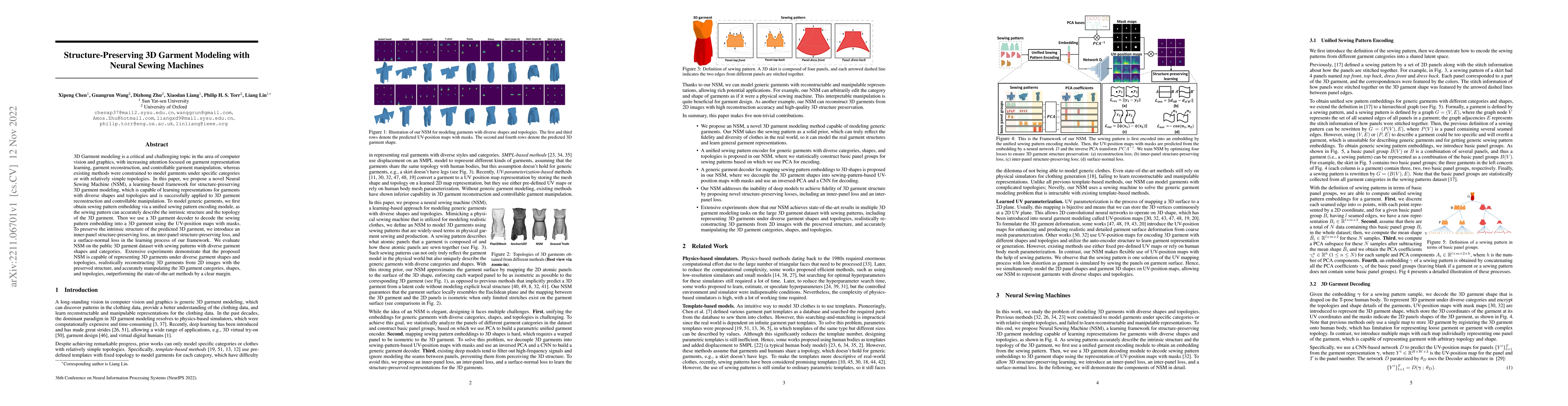 Thumbnail for Structure-Preserving 3D Garment Modeling with Neural Sewing Machines