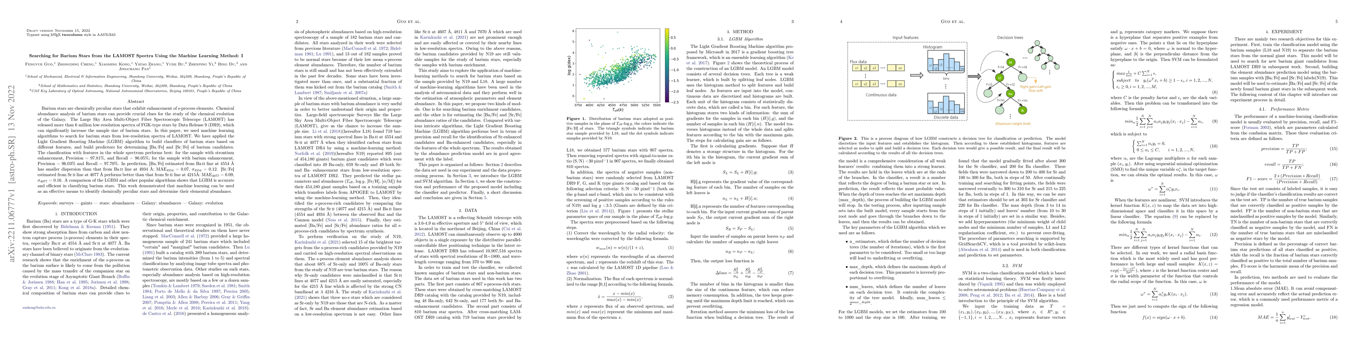 Thumbnail for Searching for Barium Stars from the LAMOST Spectra Using the Machine
  Learning Method: I