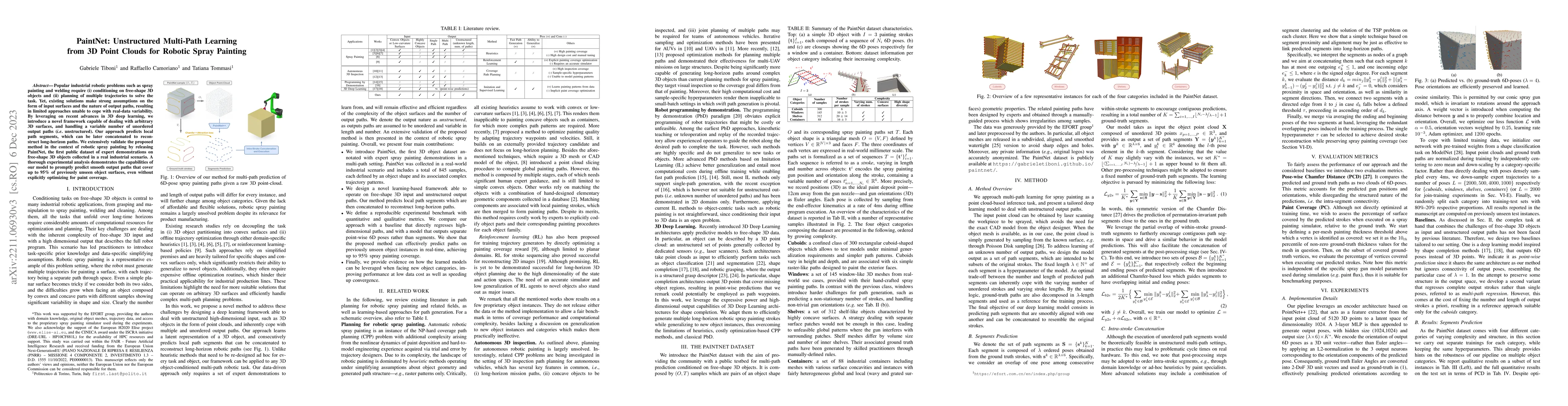 Thumbnail for PaintNet: Unstructured Multi-Path Learning from 3D Point Clouds for
  Robotic Spray Painting