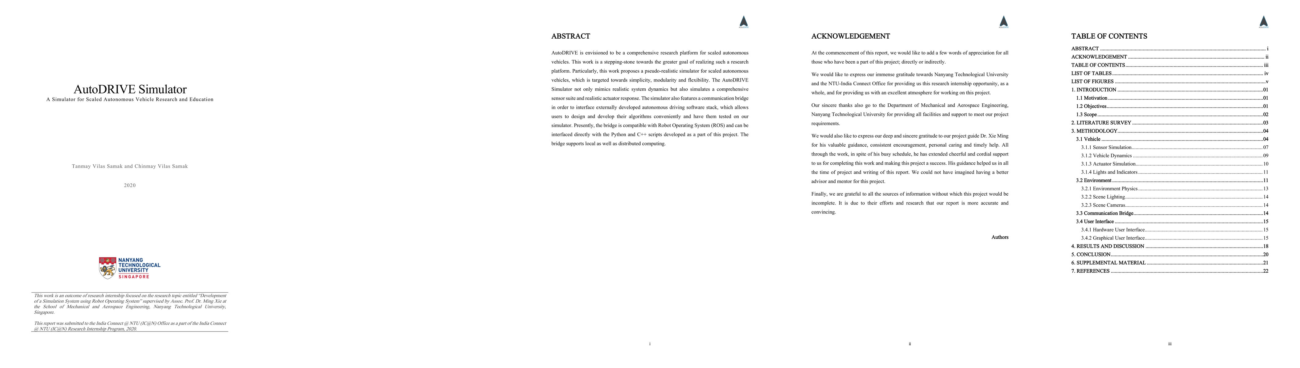 Thumbnail for AutoDRIVE Simulator -- Technical Report
