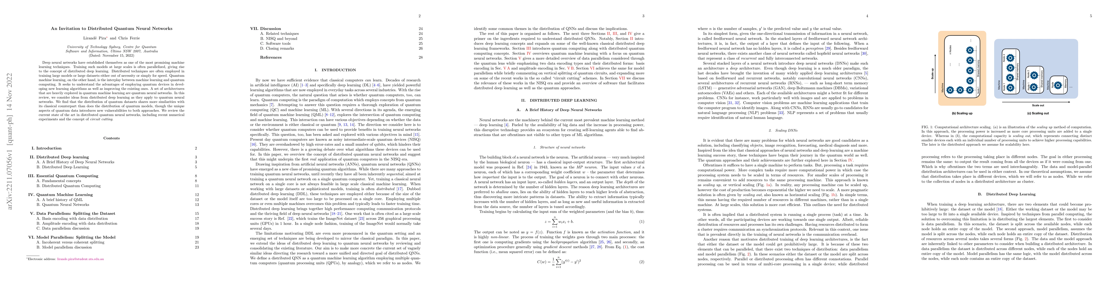 Thumbnail for An Invitation to Distributed Quantum Neural Networks