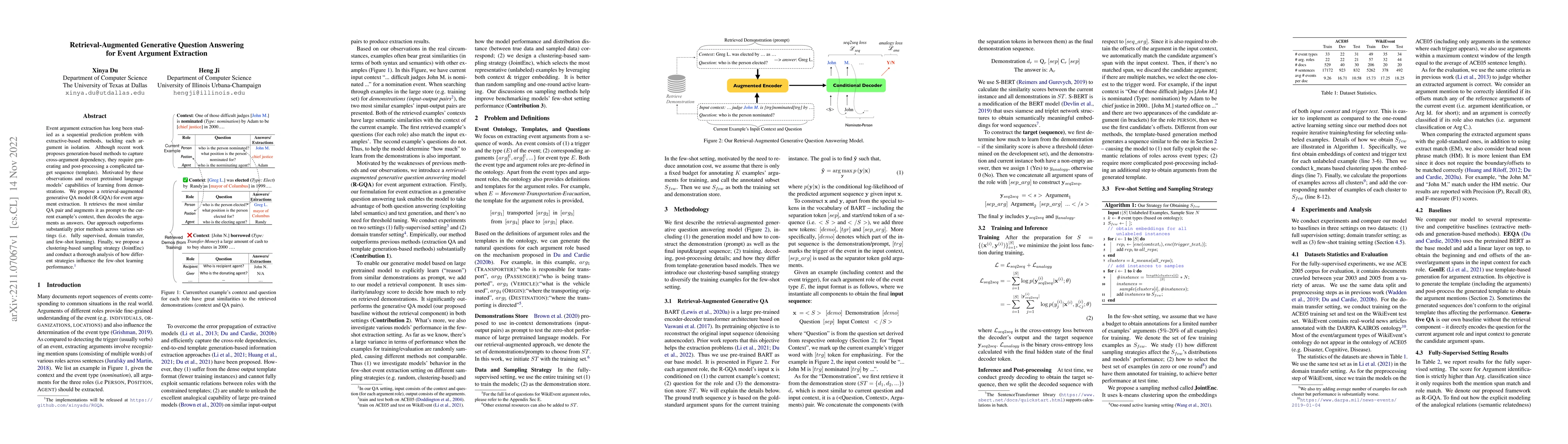 Thumbnail for Retrieval-Augmented Generative Question Answering for Event Argument
  Extraction