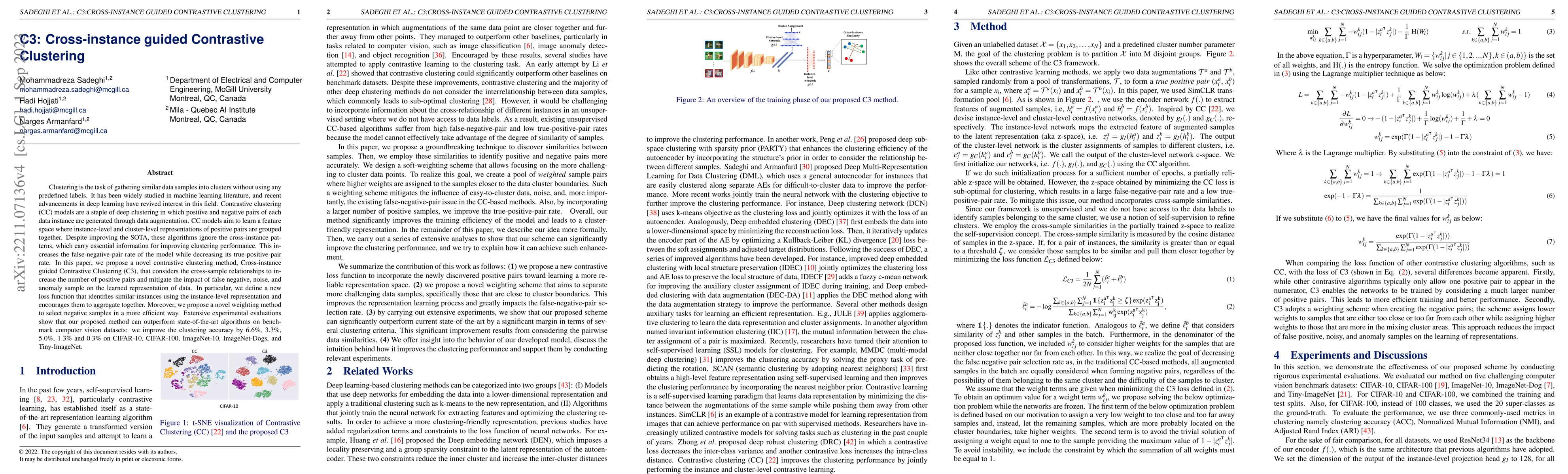 Thumbnail for C3: Cross-instance guided Contrastive Clustering