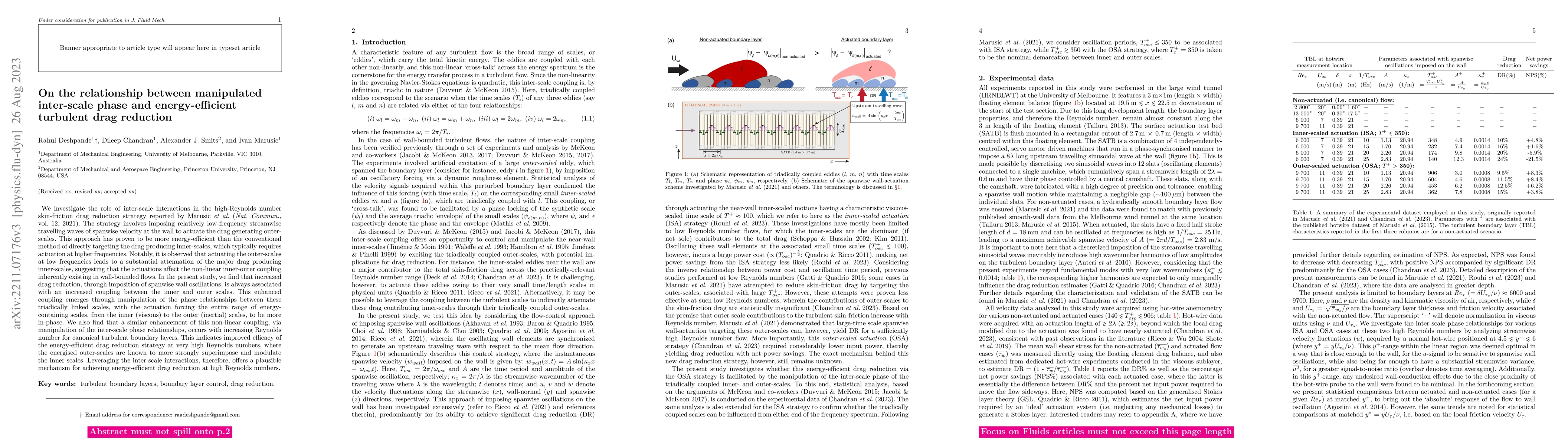 Thumbnail for On the relationship between manipulated inter-scale phase and
  energy-efficient turbulent drag reduction