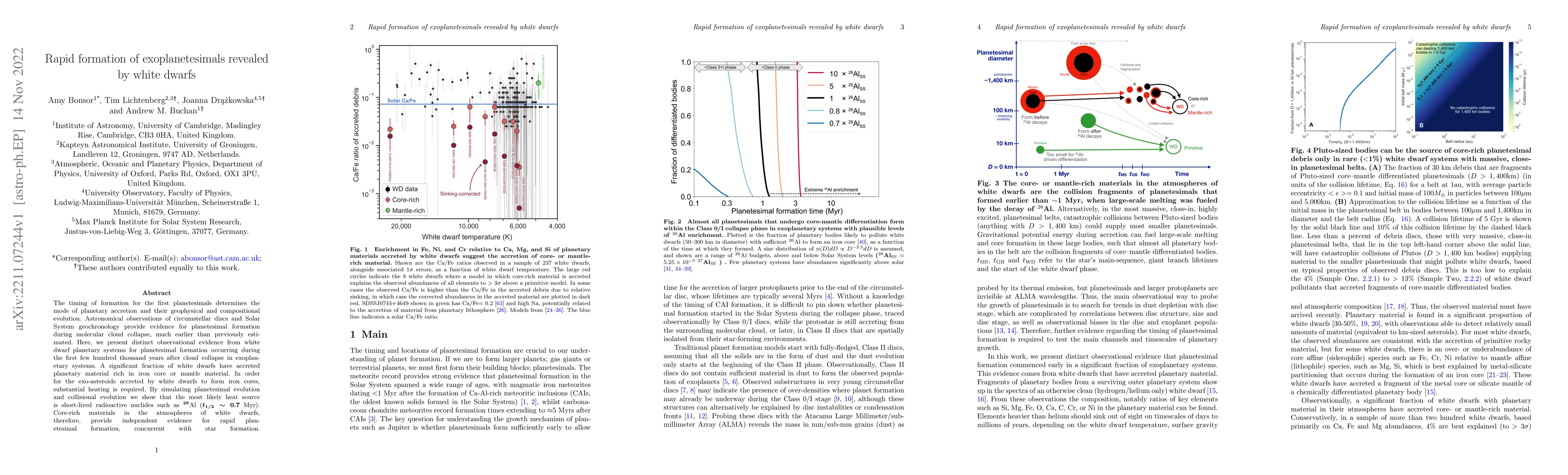 Thumbnail for Rapid Formation of Exoplanetesimals Revealed by White Dwarfs