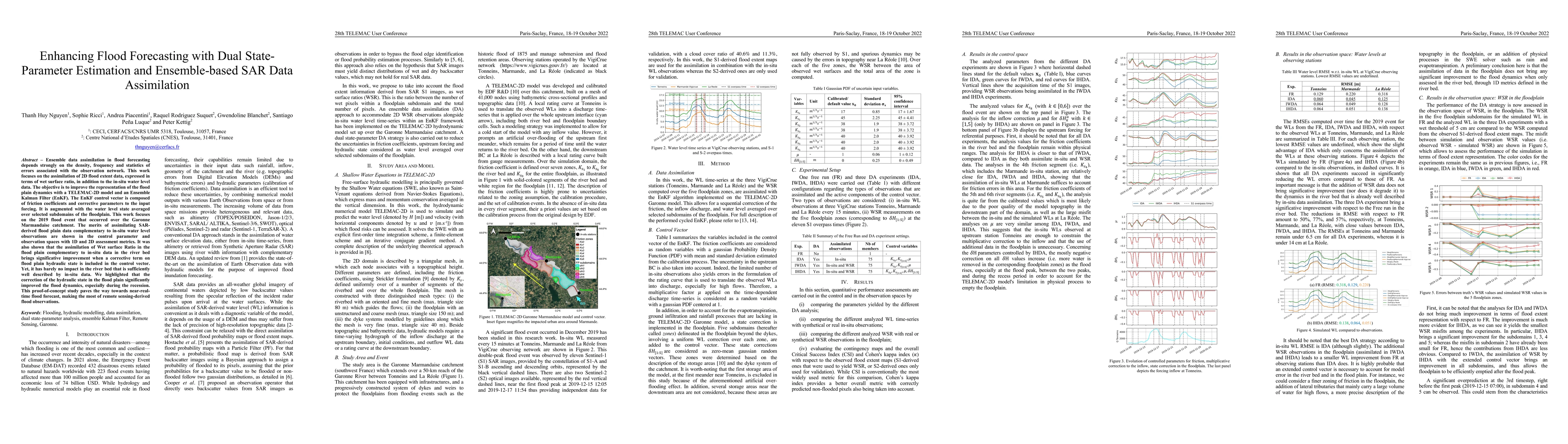 Thumbnail for Enhancing Flood Forecasting with Dual State-Parameter Estimation and
  Ensemble-based SAR Data Assimilation