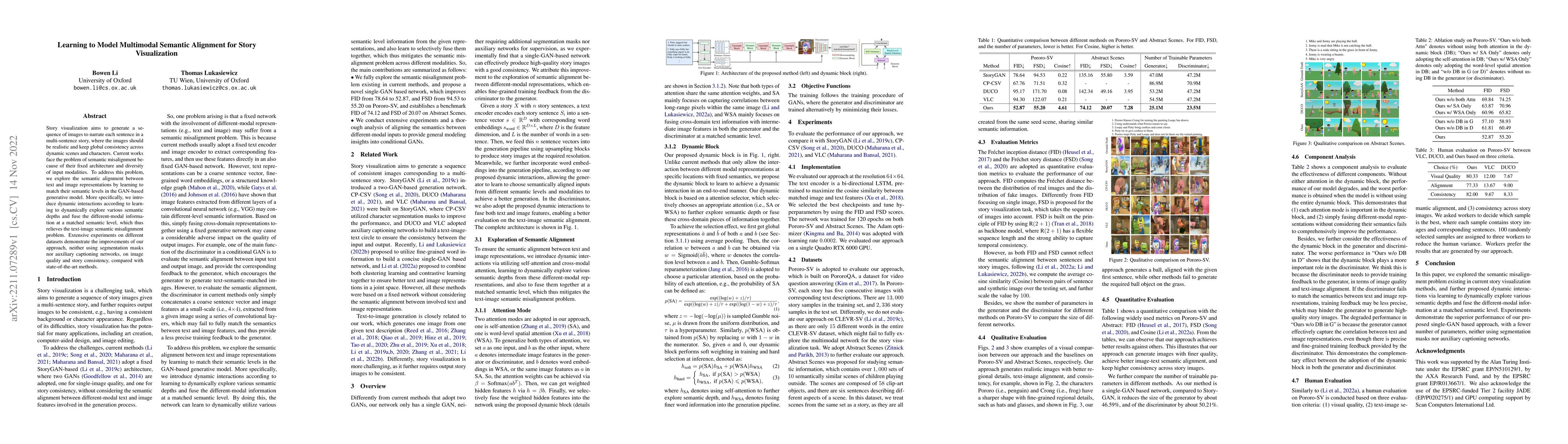 Thumbnail for Learning to Model Multimodal Semantic Alignment for Story Visualization