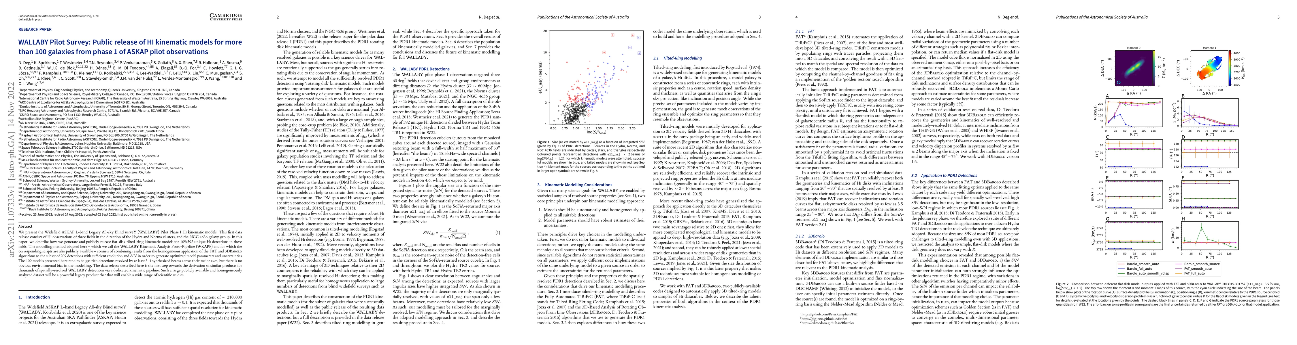 Thumbnail for WALLABY Pilot Survey: Public release of HI kinematic models for more
  than 100 galaxies from phase 1 of ASKAP pilot observations