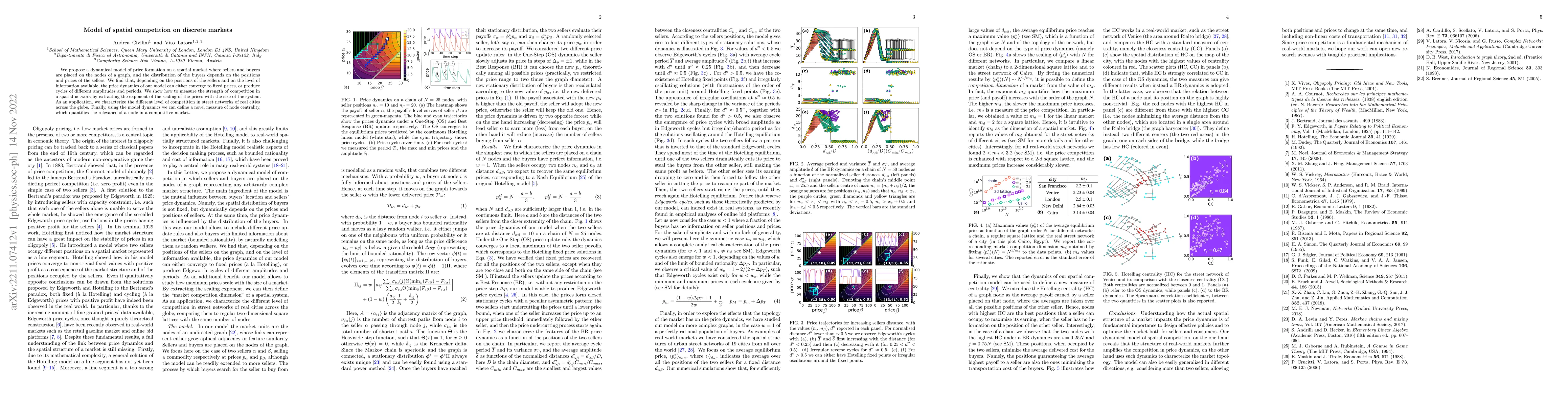 Thumbnail for Model of spatial competition on discrete markets