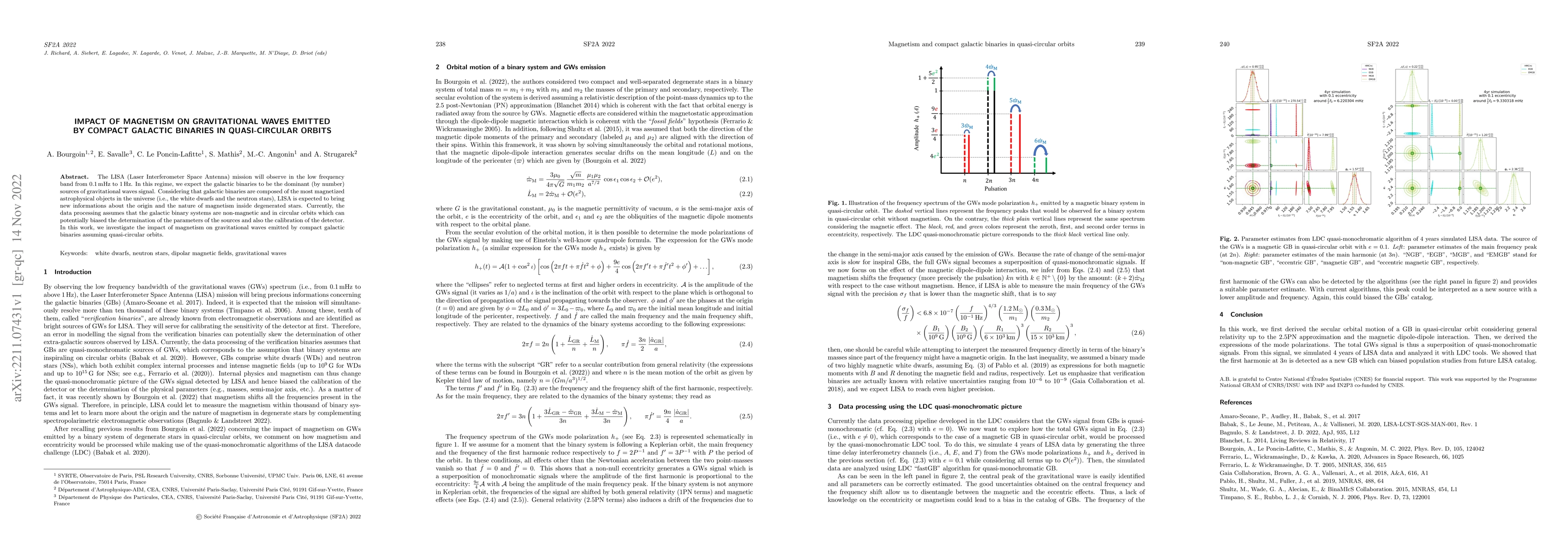 Thumbnail for Impact of magnetism on gravitational waves emitted by compact galactic
  binaries in quasi-circular orbits