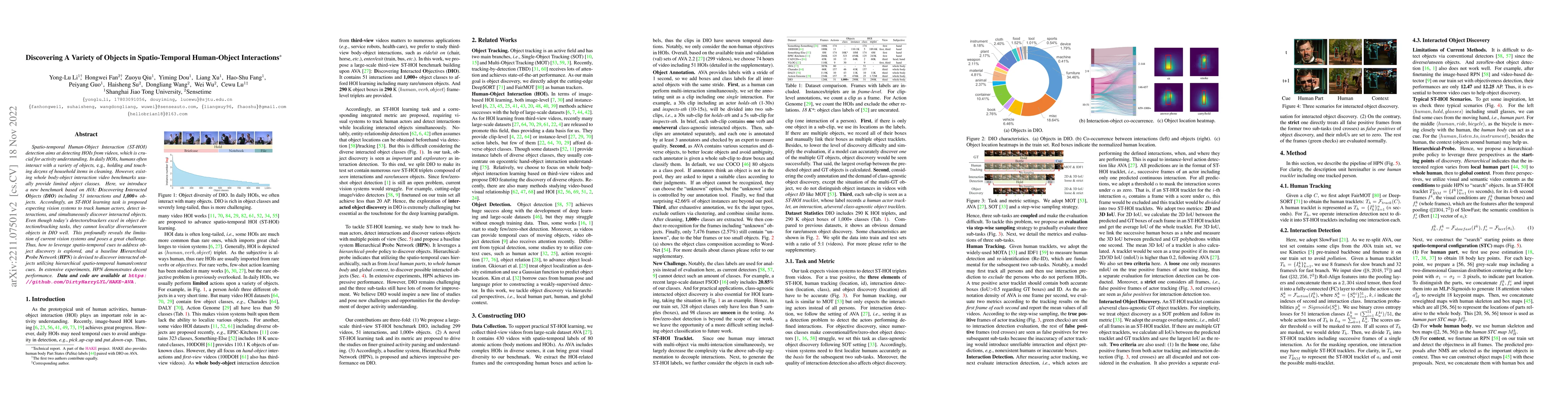 Thumbnail for Discovering A Variety of Objects in Spatio-Temporal Human-Object
  Interactions
