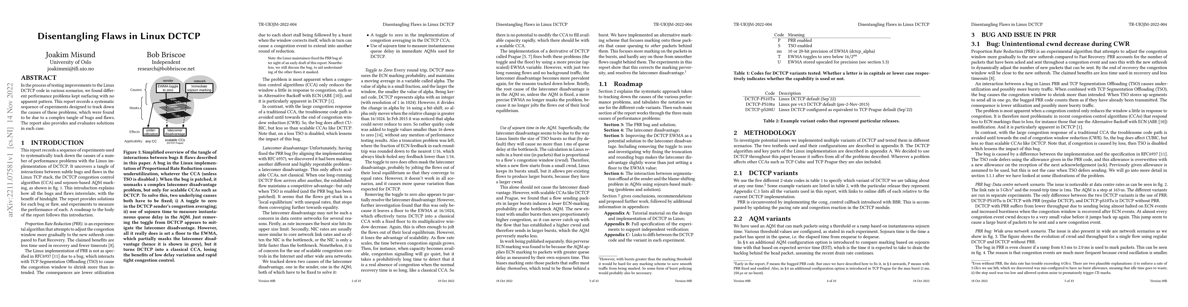 Thumbnail for Disentangling Flaws in Linux DCTCP