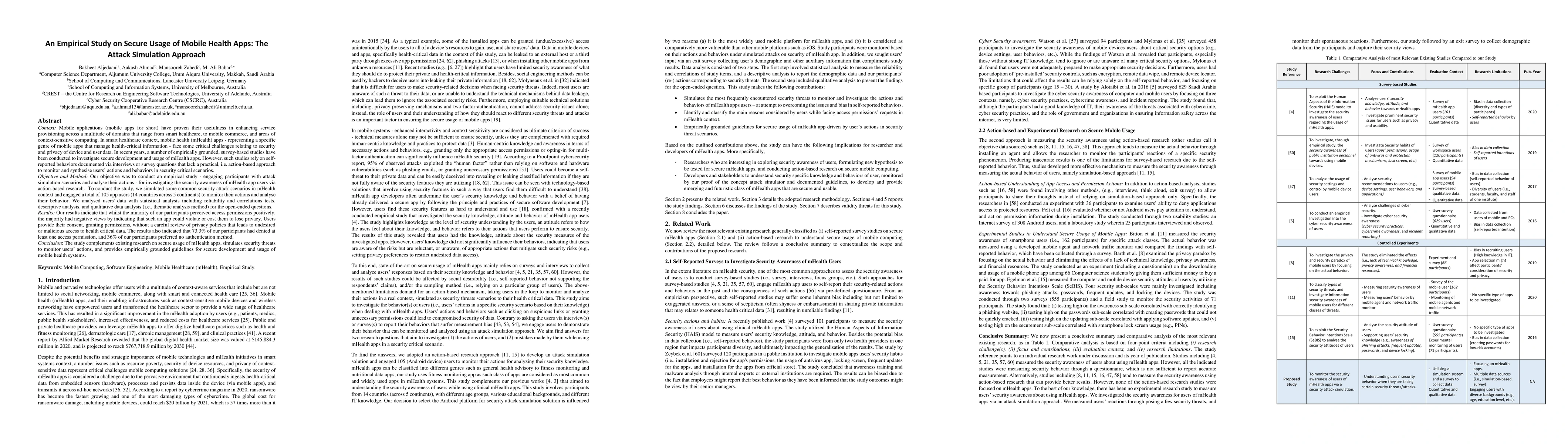 Thumbnail for An Empirical Study on Secure Usage of Mobile Health Apps: The Attack
  Simulation Approach