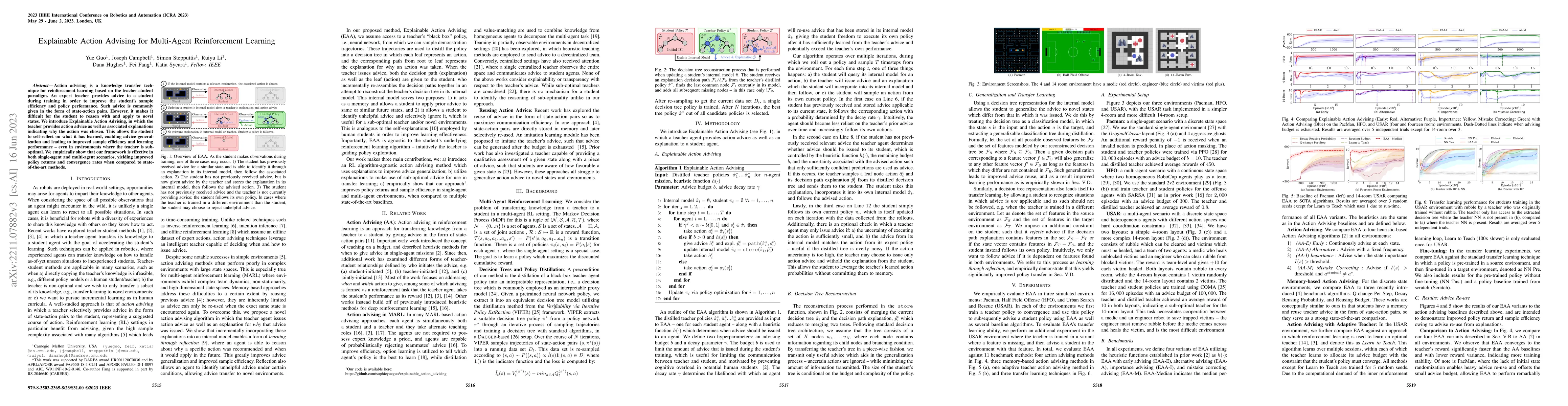 Thumbnail for Explainable Action Advising for Multi-Agent Reinforcement Learning