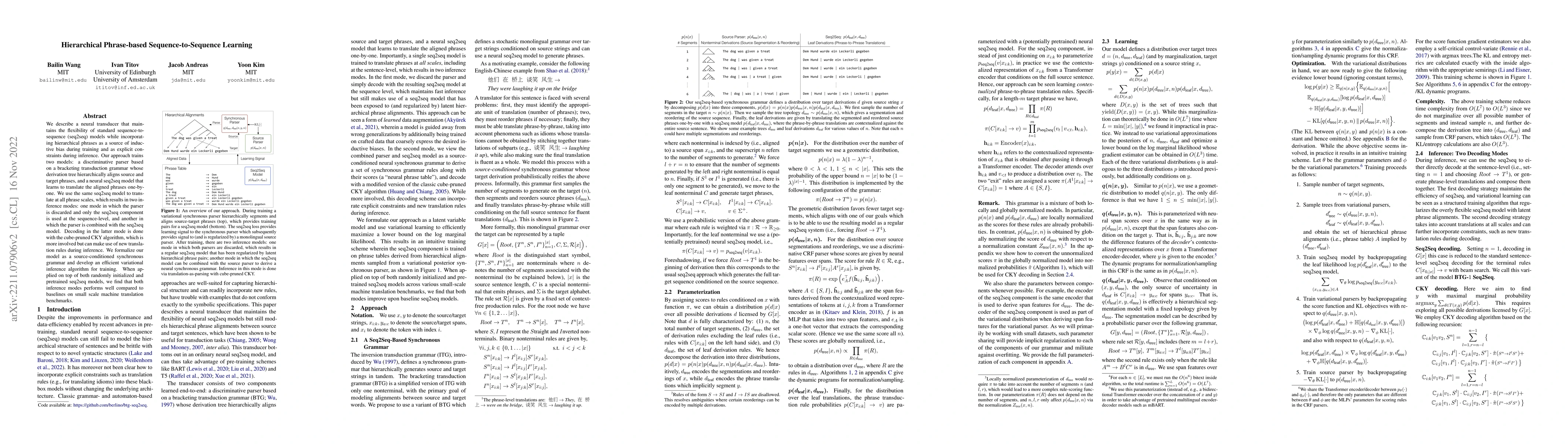Thumbnail for Hierarchical Phrase-based Sequence-to-Sequence Learning