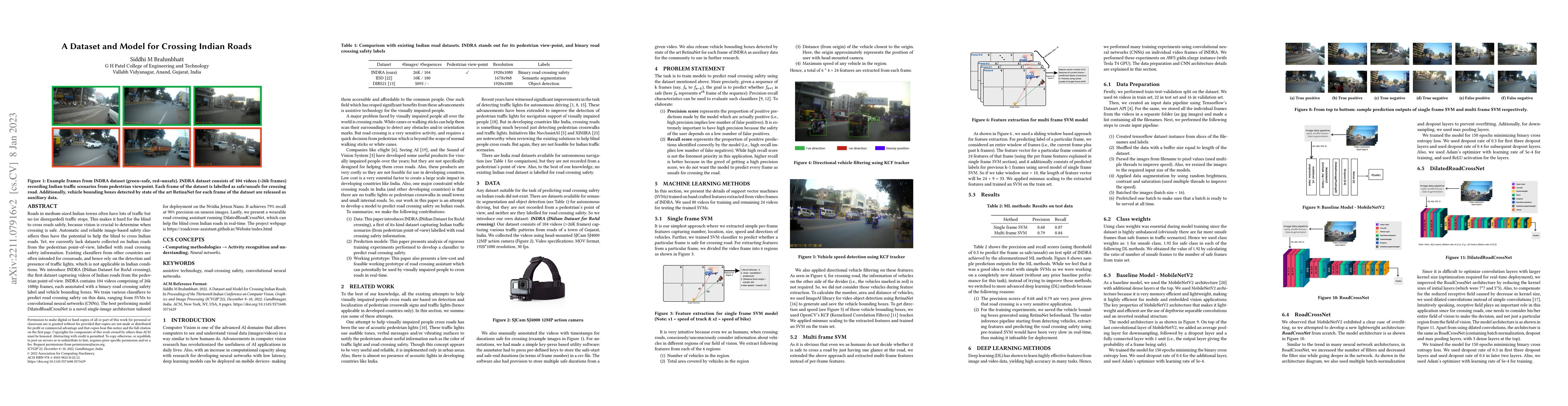 Thumbnail for A Dataset and Model for Crossing Indian Roads