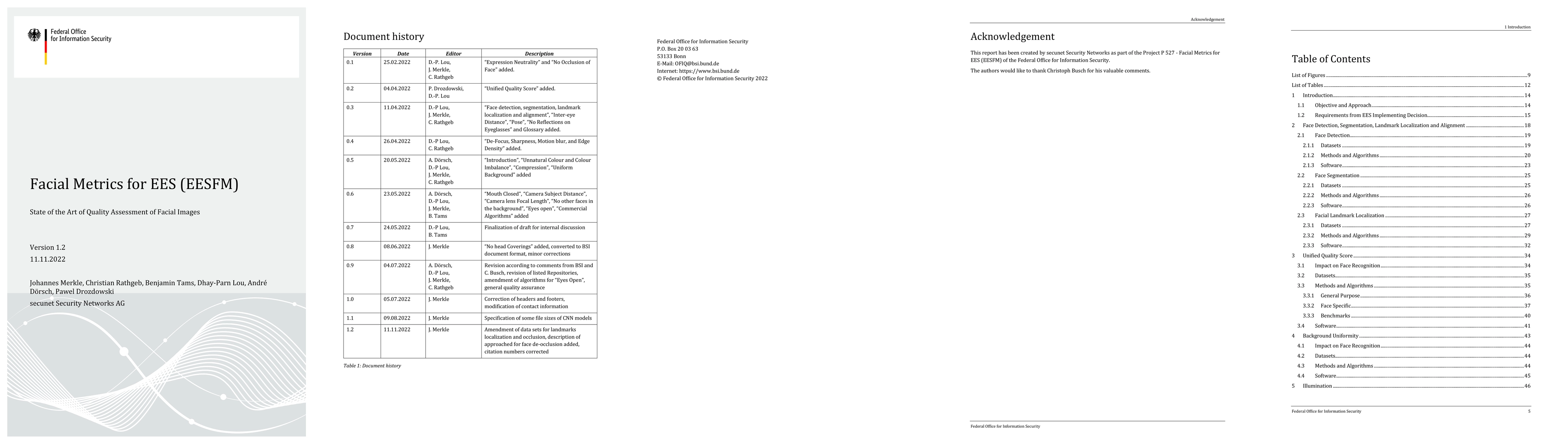 Thumbnail for State of the Art of Quality Assessment of Facial Images