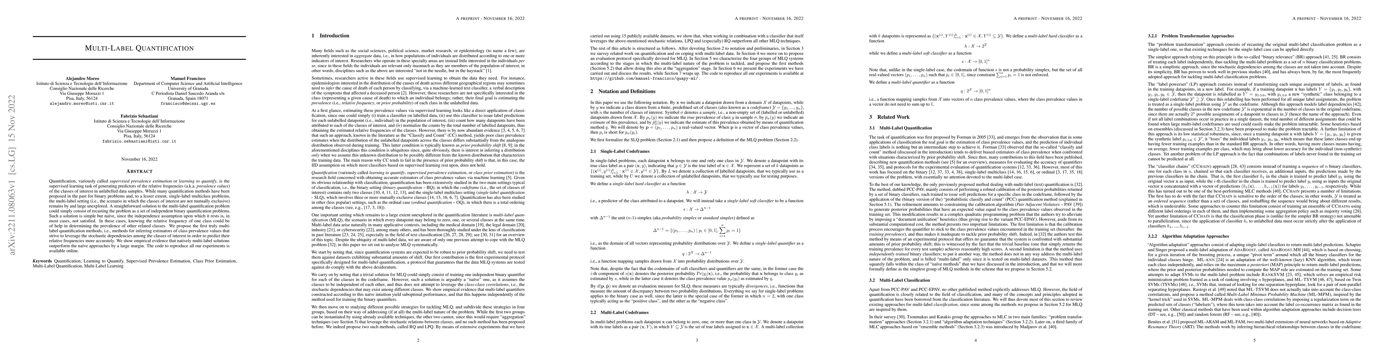 Thumbnail for Multi-Label Quantification