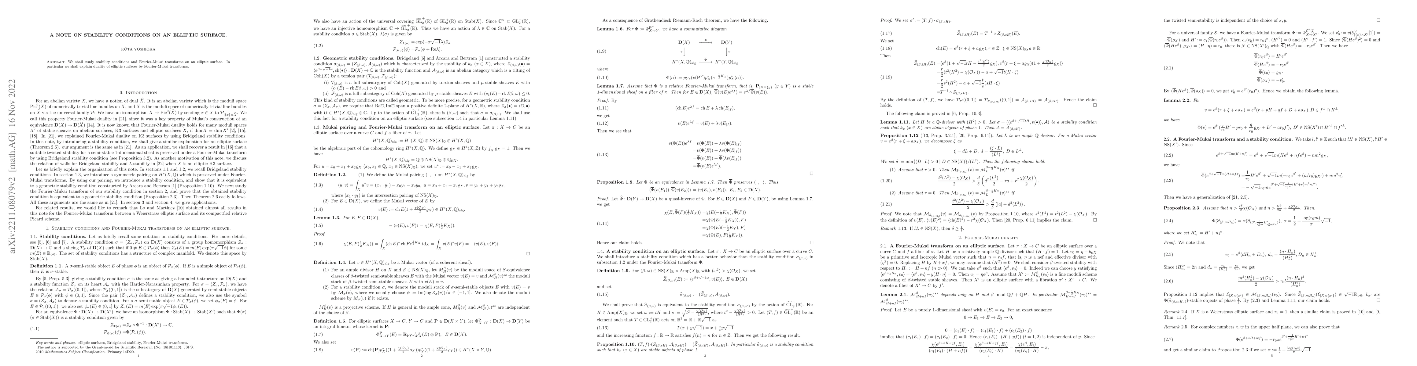 Thumbnail for A note on stability conditions on an elliptic surface