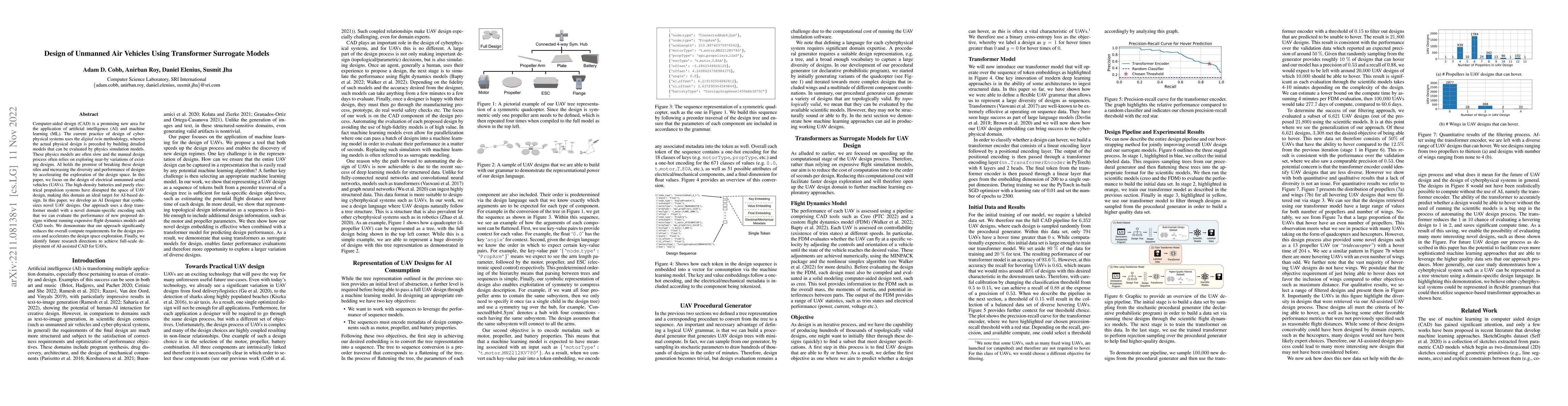 Thumbnail for Design of Unmanned Air Vehicles Using Transformer Surrogate Models