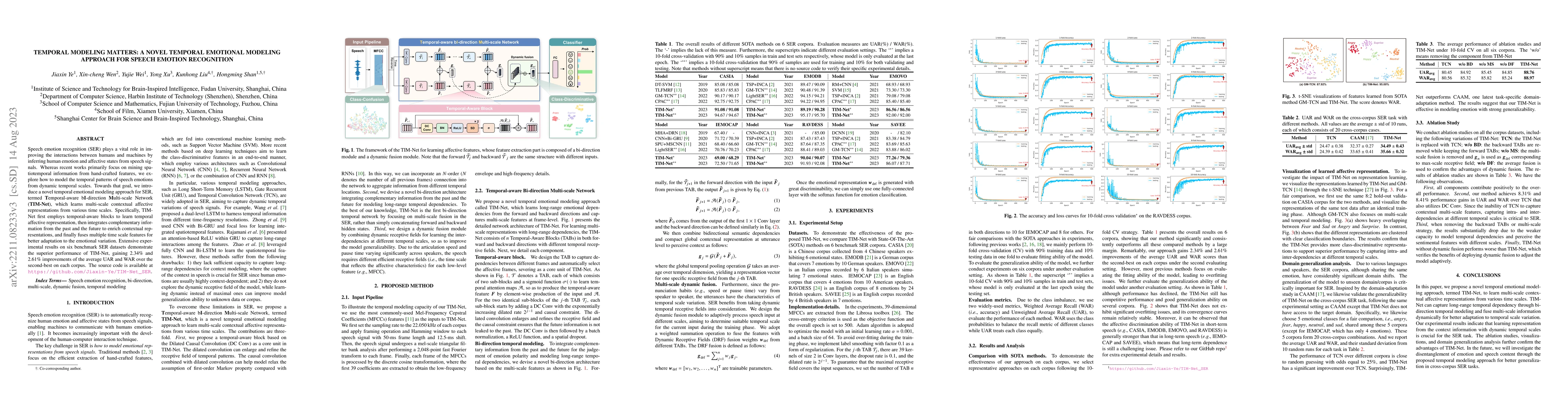 Thumbnail for Temporal Modeling Matters: A Novel Temporal Emotional Modeling Approach
  for Speech Emotion Recognition