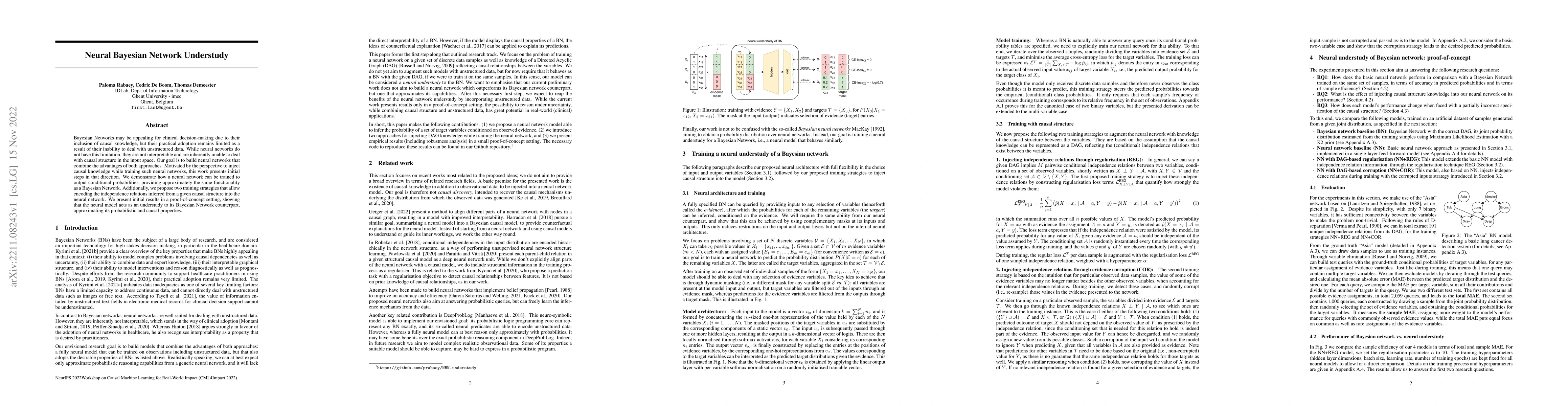 Thumbnail for Neural Bayesian Network Understudy