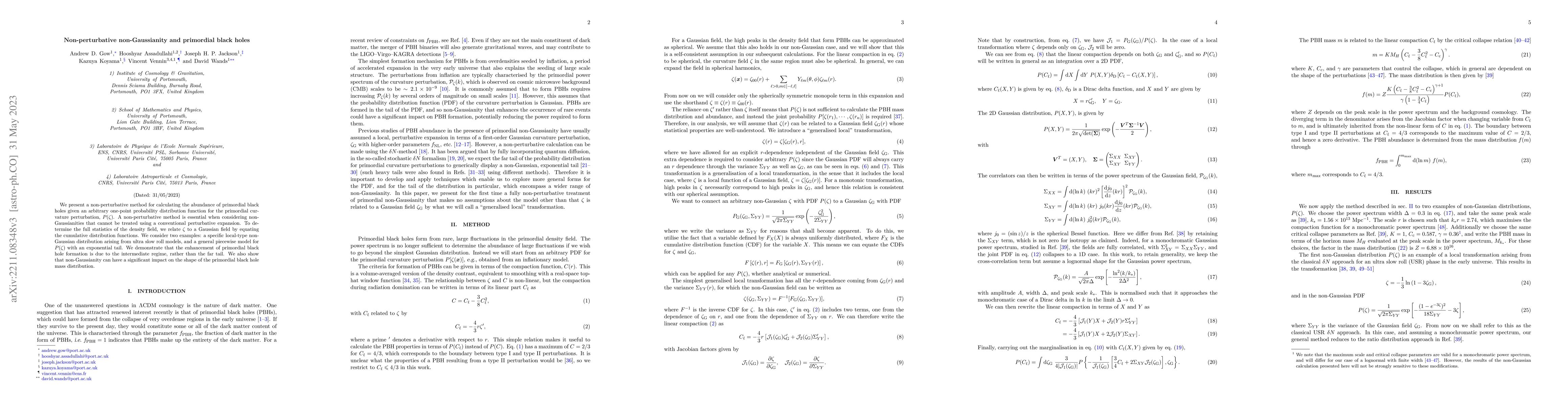 Thumbnail for Non-perturbative non-Gaussianity and primordial black holes