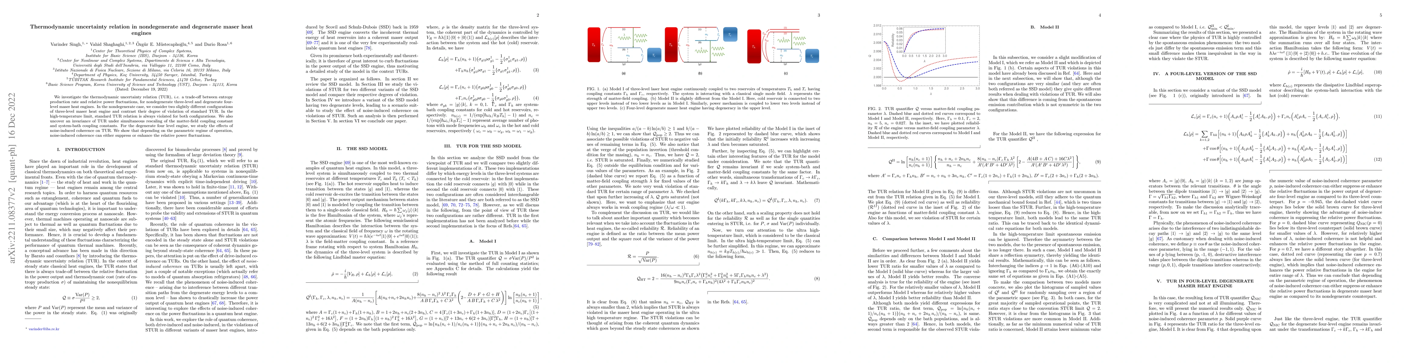Thumbnail for Thermodynamic uncertainty relation in nondegenerate and degenerate maser
  heat engines