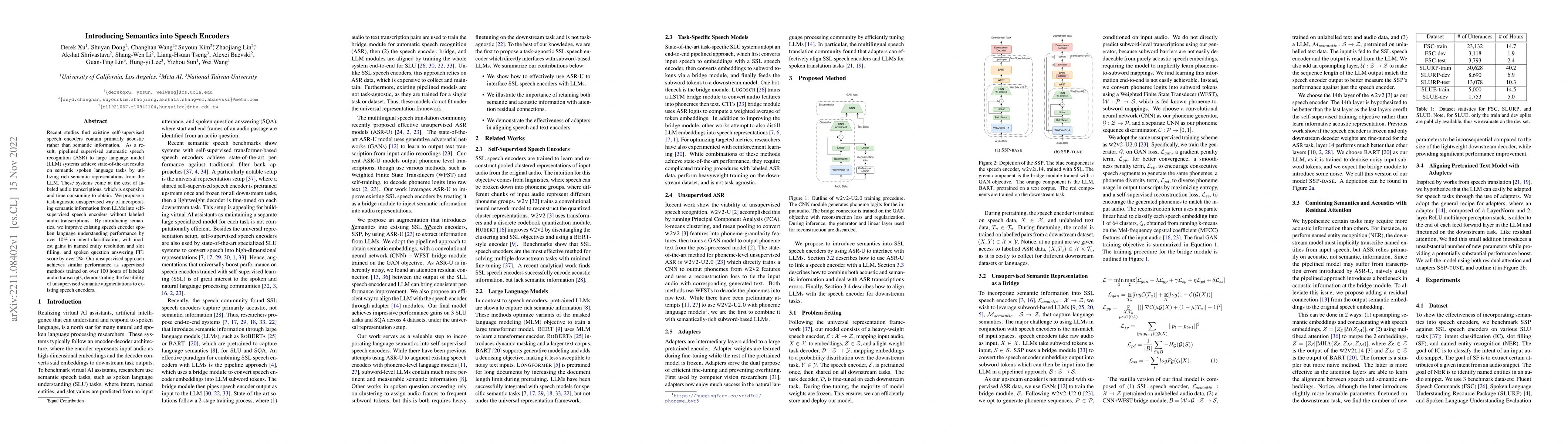 Thumbnail for Introducing Semantics into Speech Encoders