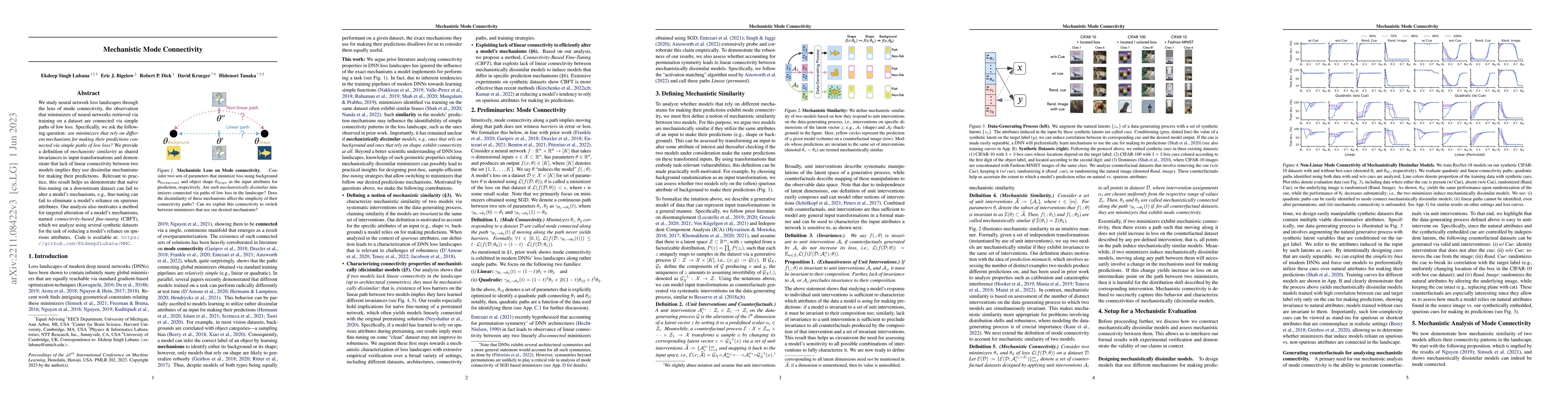 Thumbnail for Mechanistic Mode Connectivity