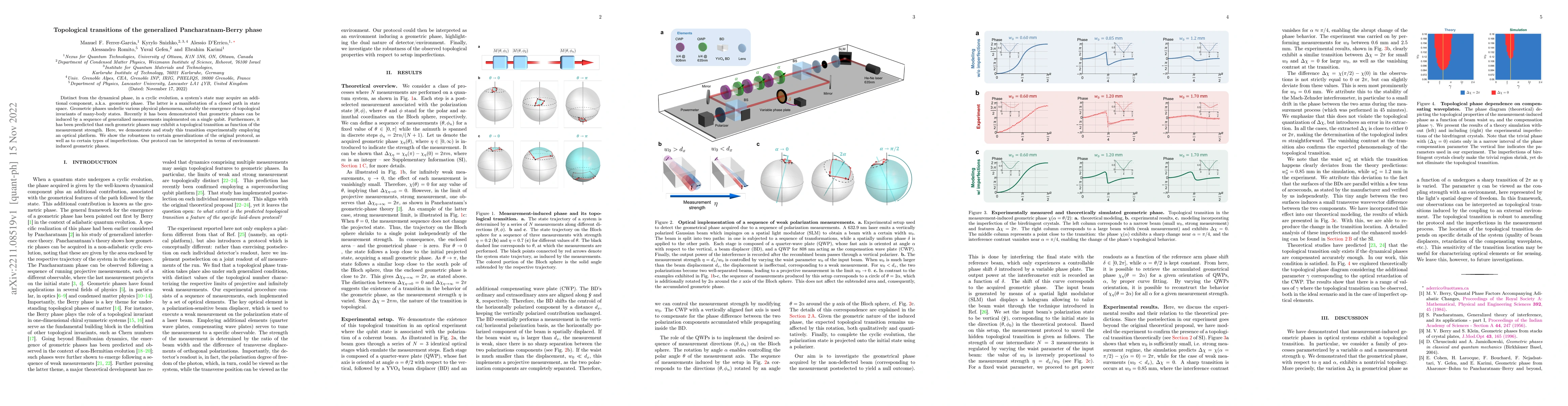 Thumbnail for Topological transitions of the generalized Pancharatnam-Berry phase