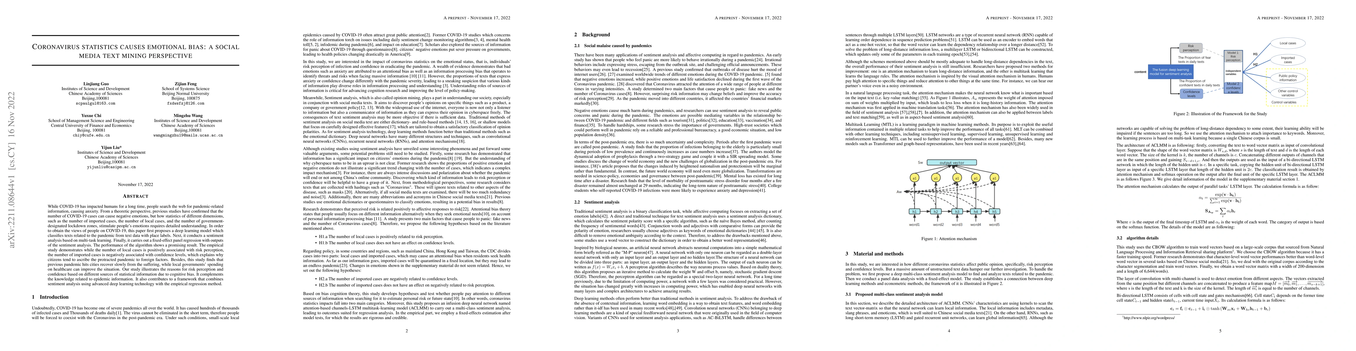 Thumbnail for Coronavirus statistics causes emotional bias: a social media text mining
  perspective