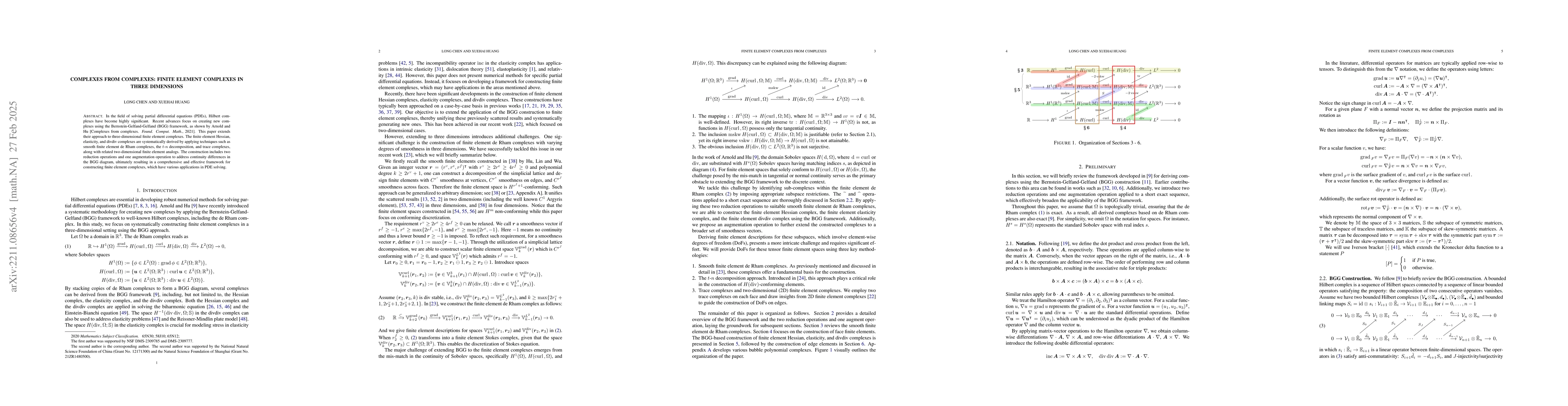 Thumbnail for Complexes from Complexes: Finite Element Complexes in Three Dimensions