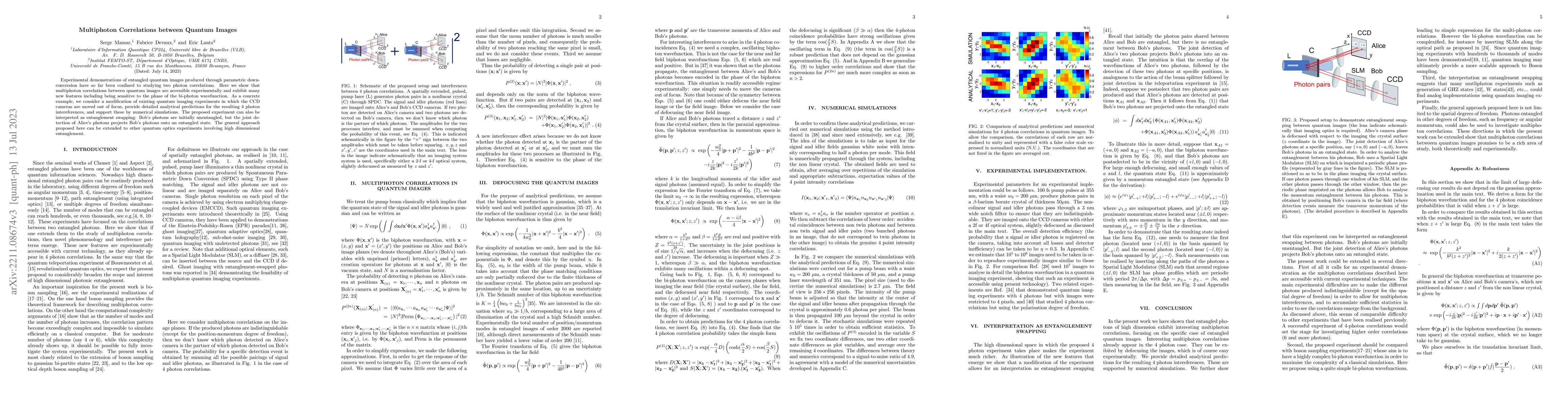 Thumbnail for Multiphoton Correlations between Quantum Images