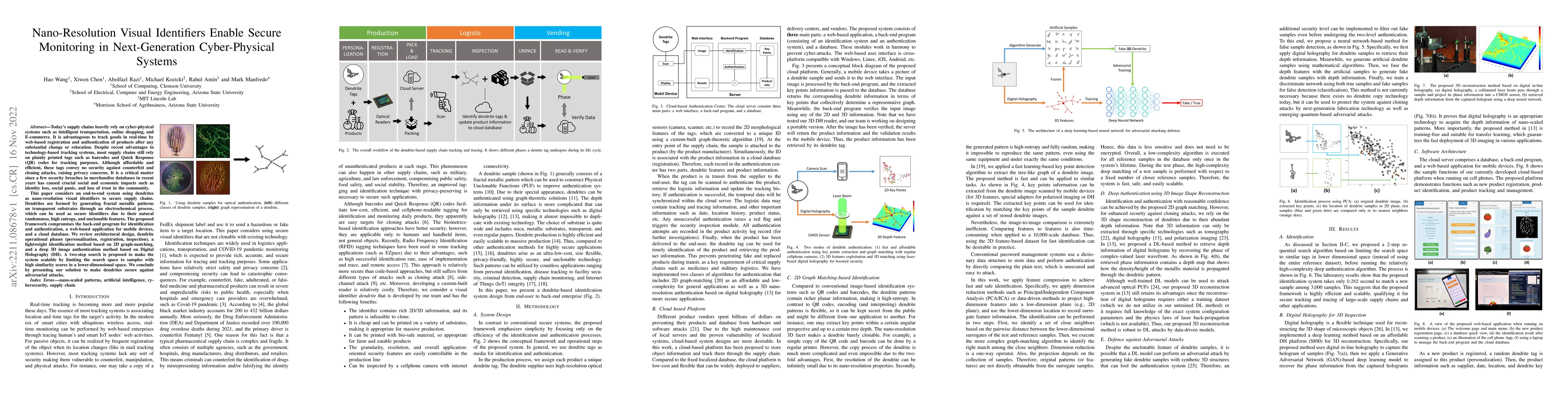 Thumbnail for Nano-Resolution Visual Identifiers Enable Secure Monitoring in
  Next-Generation Cyber-Physical Systems