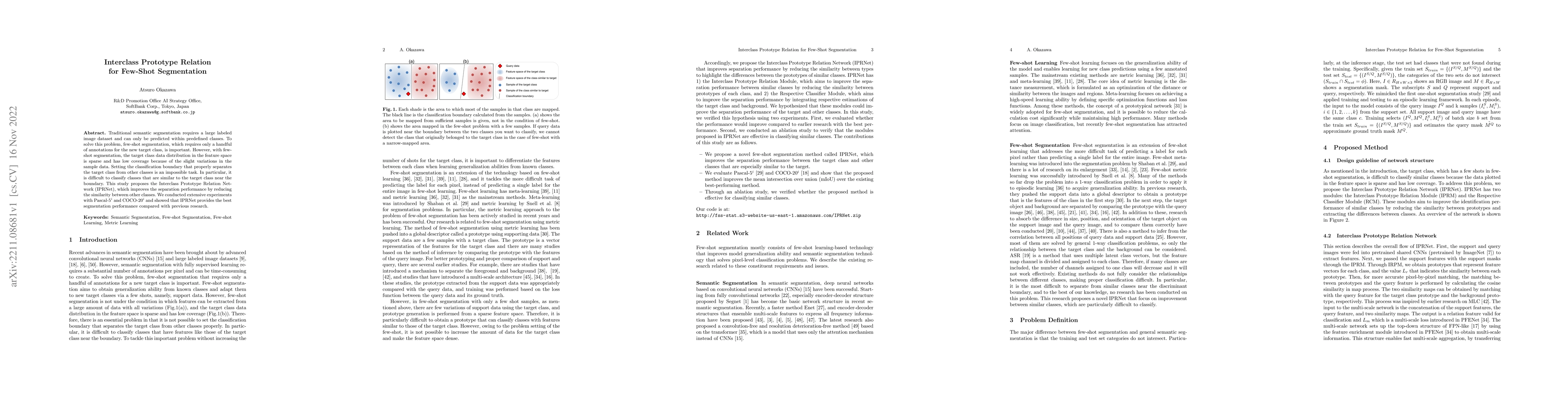 Thumbnail for Interclass Prototype Relation for Few-Shot Segmentation