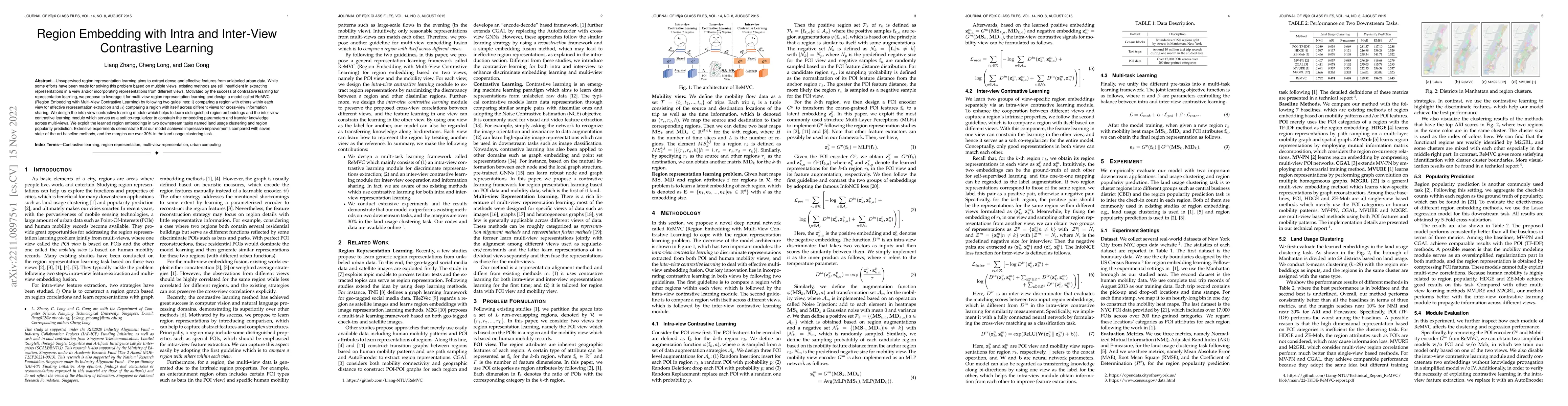 Thumbnail for Region Embedding with Intra and Inter-View Contrastive Learning