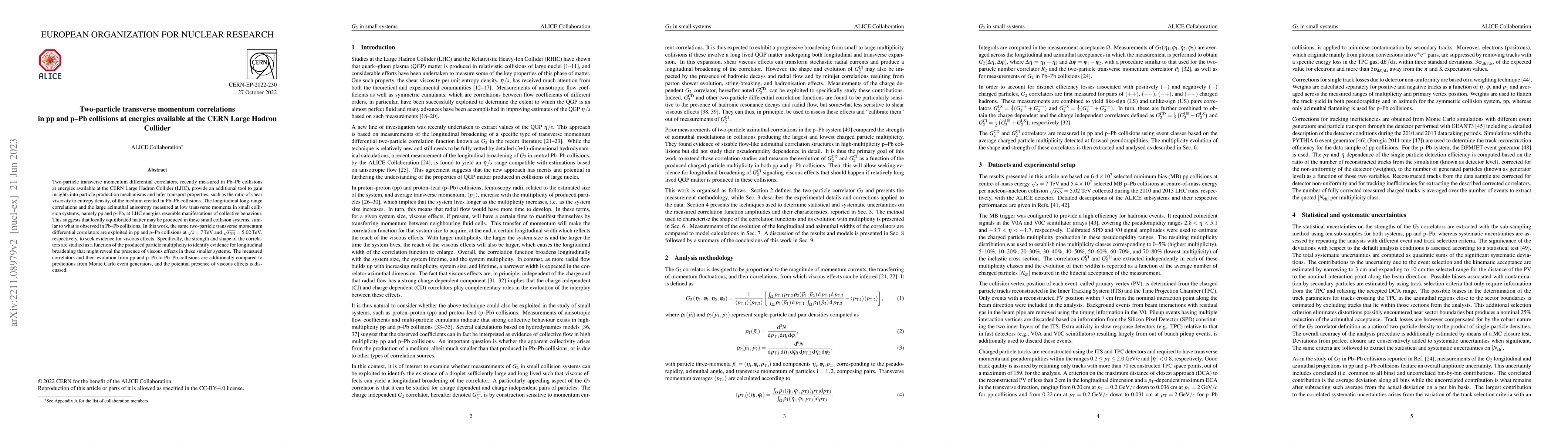 Thumbnail for Two-particle transverse momentum correlations in pp and p-Pb collisions
  at energies available at the CERN Large Hadron Collider