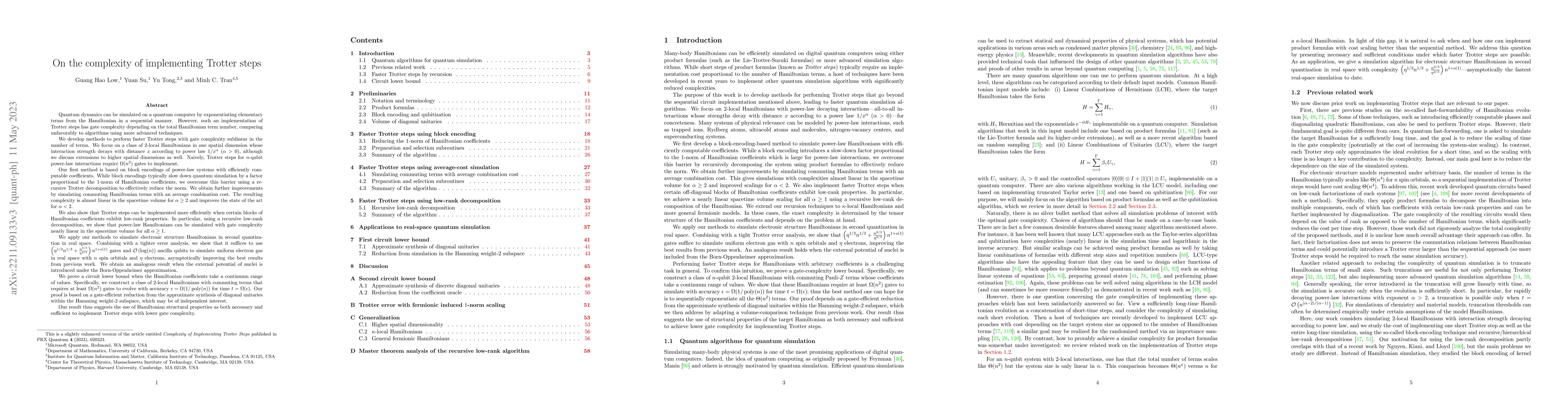 Thumbnail for On the complexity of implementing Trotter steps