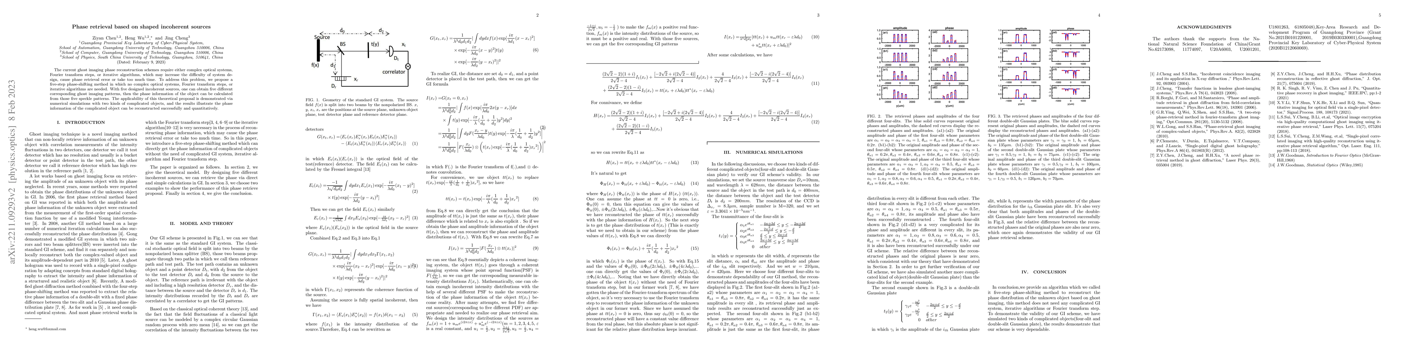 Thumbnail for Phase retrieval based on shaped incoherent sources
