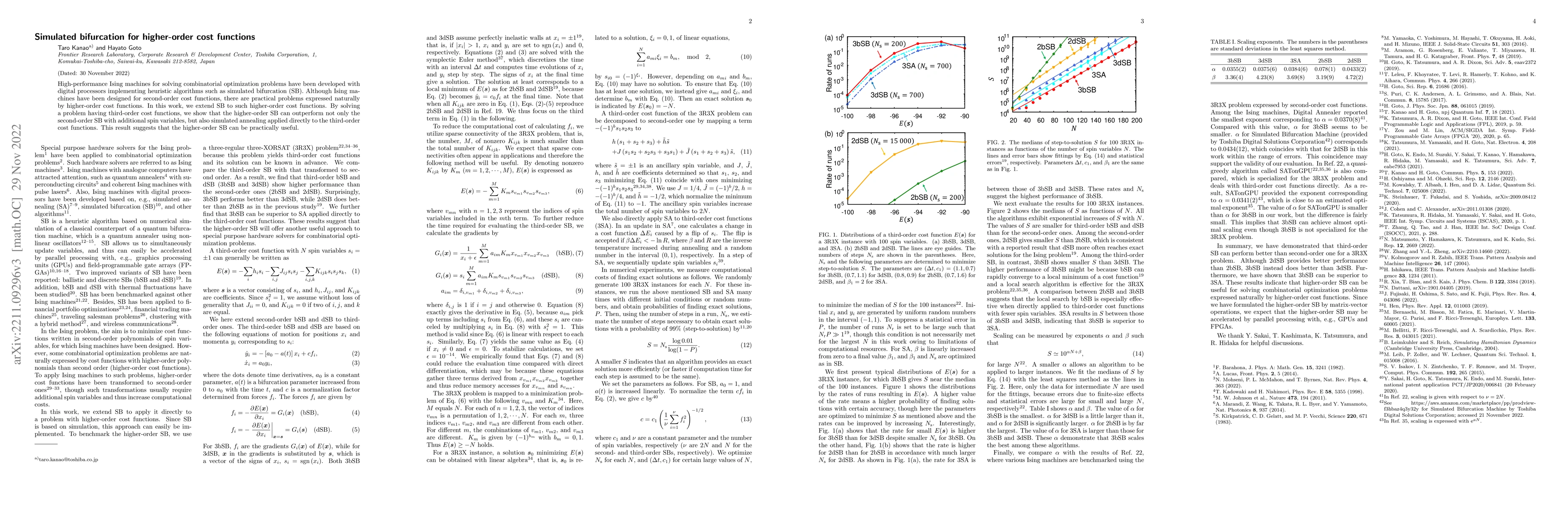 Thumbnail for Simulated bifurcation for higher-order cost functions