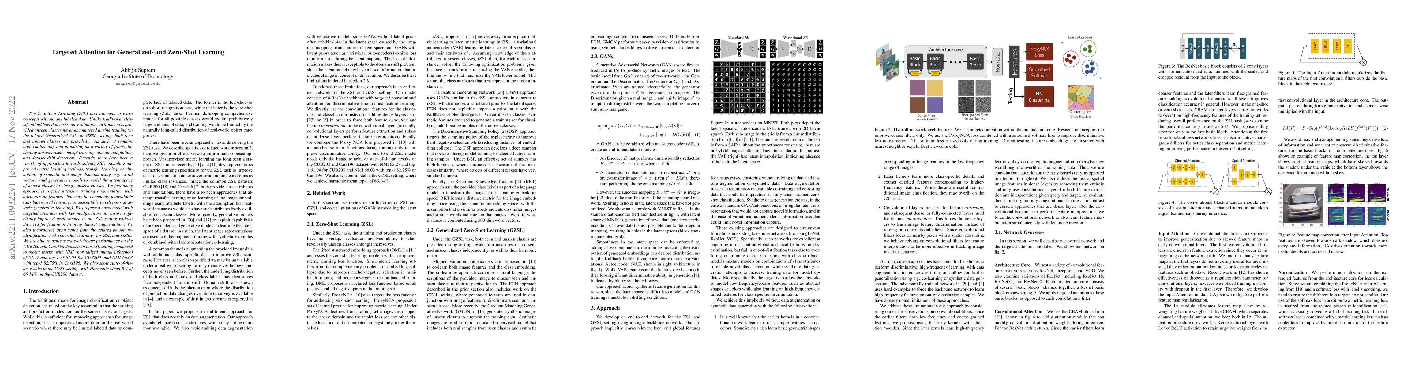 Thumbnail for Targeted Attention for Generalized- and Zero-Shot Learning