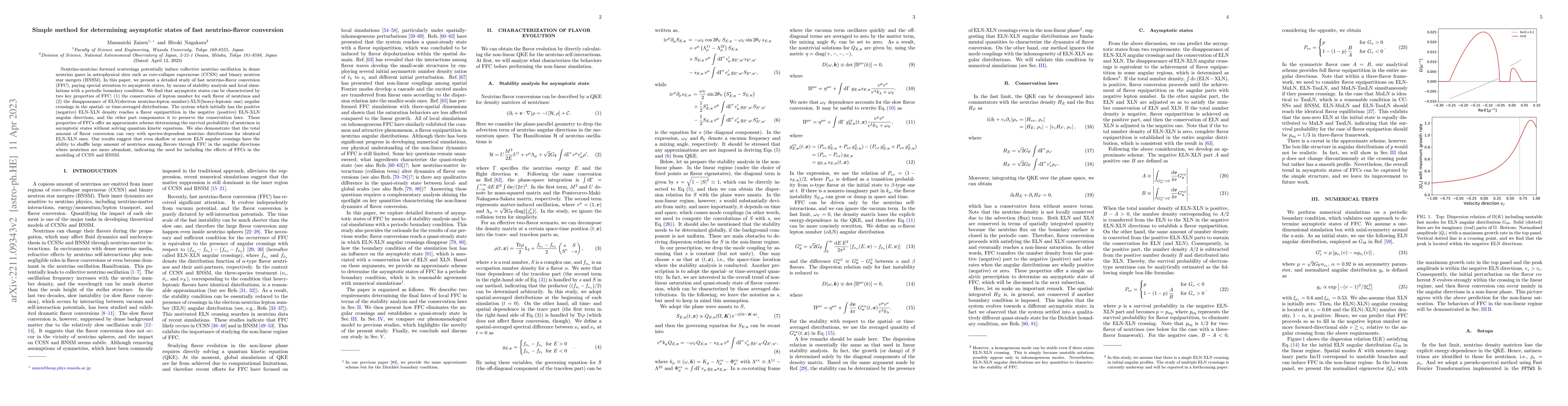 Thumbnail for Simple method for determining asymptotic states of fast neutrino-flavor
  conversion