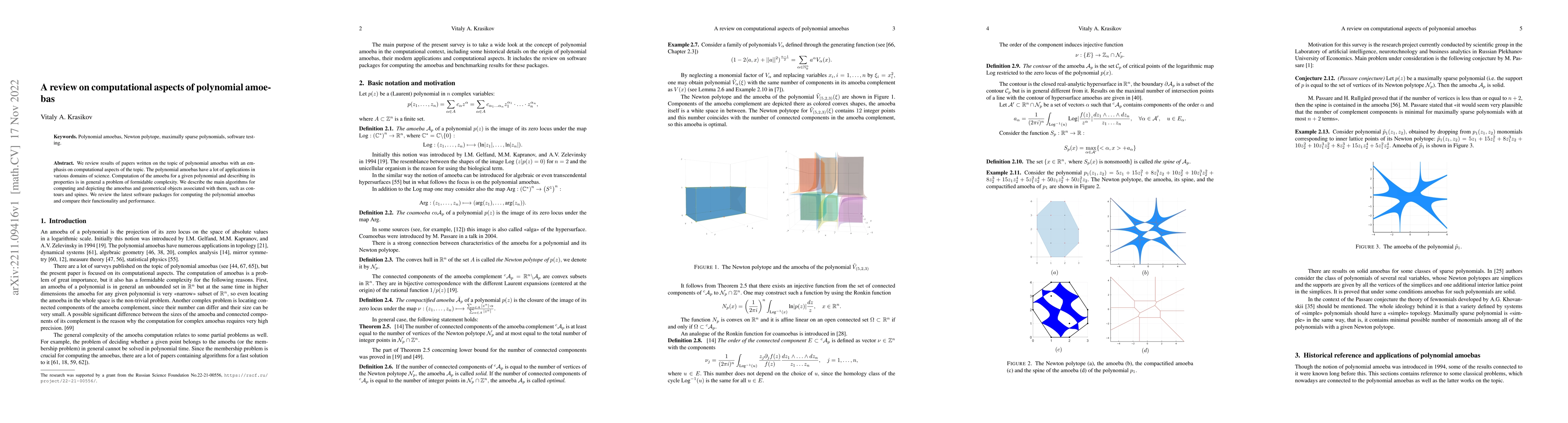 Thumbnail for A review on computational aspects of polynomial amoebas