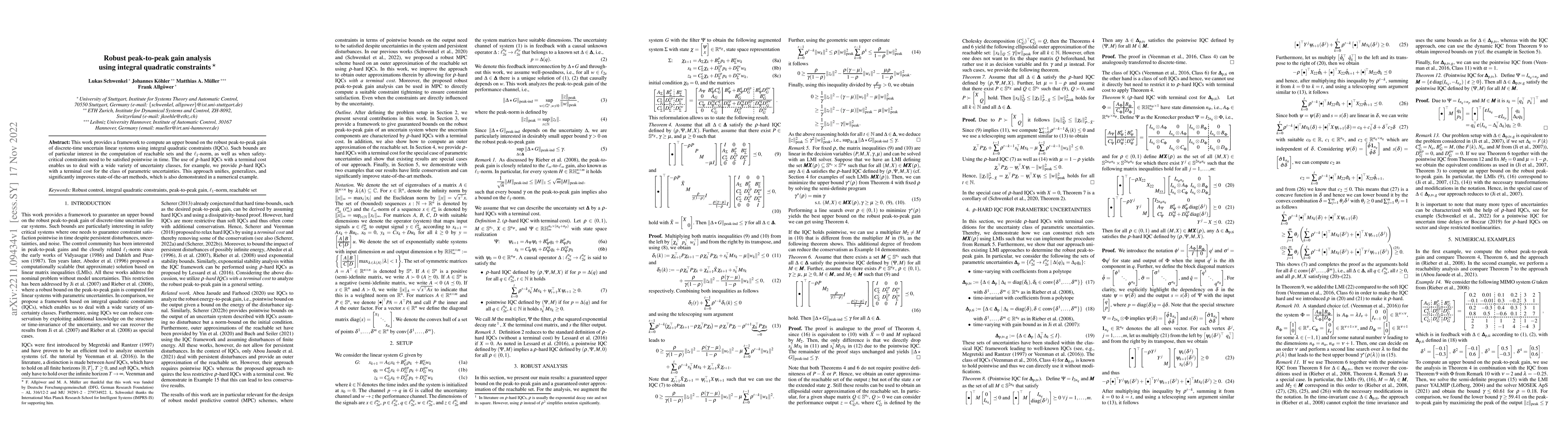 Thumbnail for Robust peak-to-peak gain analysis using integral quadratic constraints