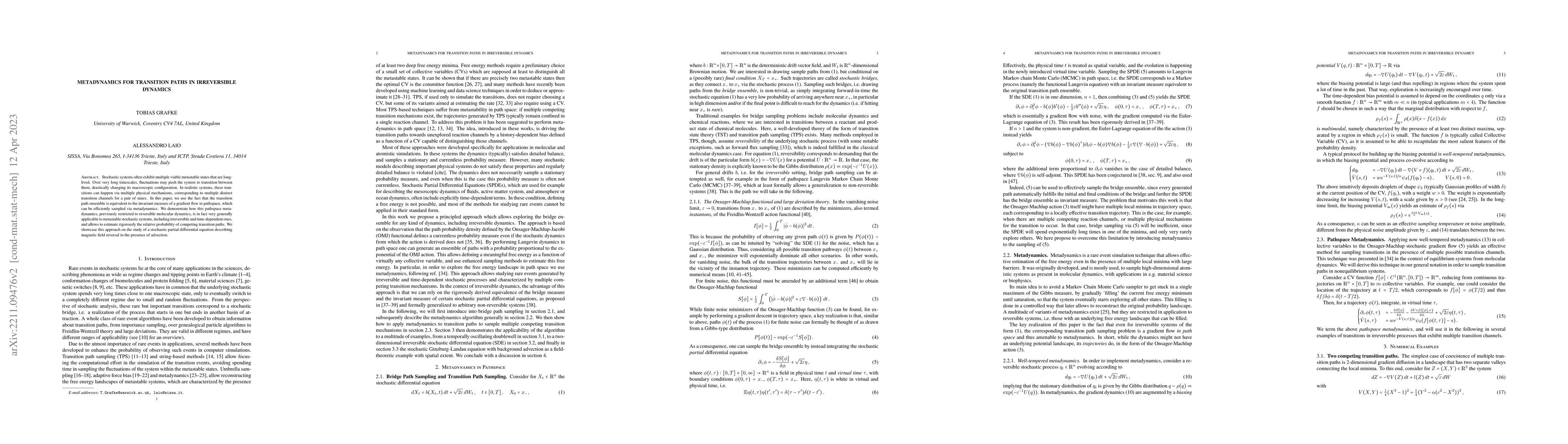 Thumbnail for Metadynamics for transition paths in irreversible dynamics