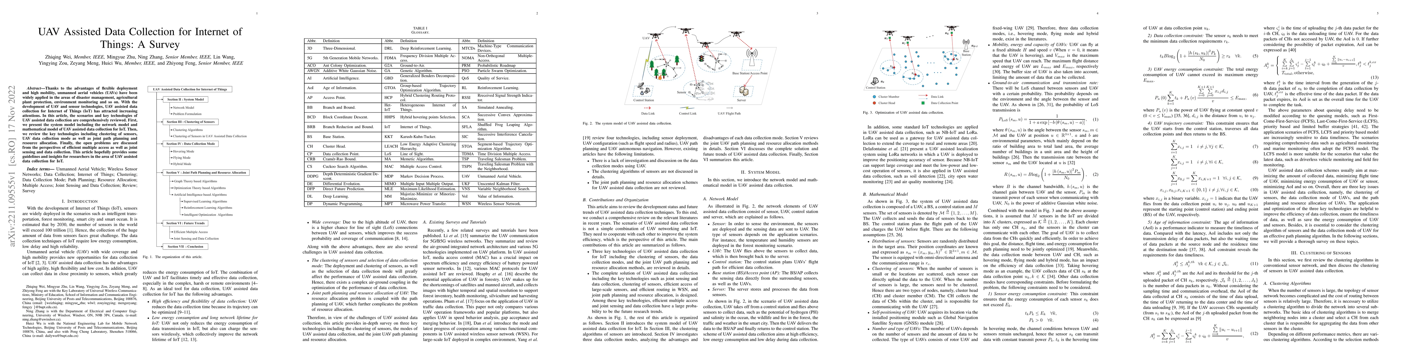 Thumbnail for UAV Assisted Data Collection for Internet of Things: A Survey