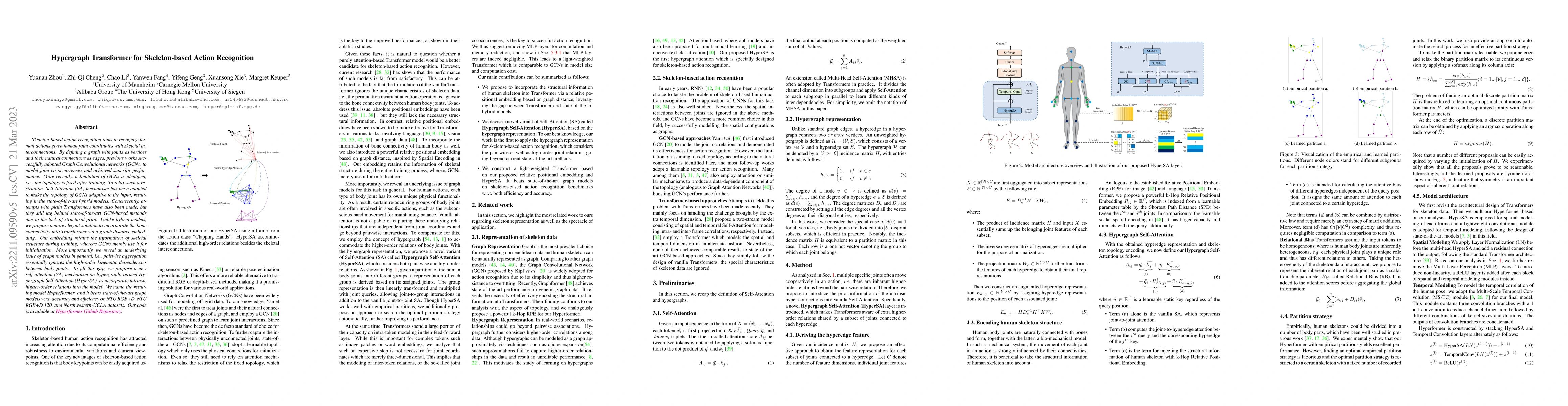 Thumbnail for Hypergraph Transformer for Skeleton-based Action Recognition
