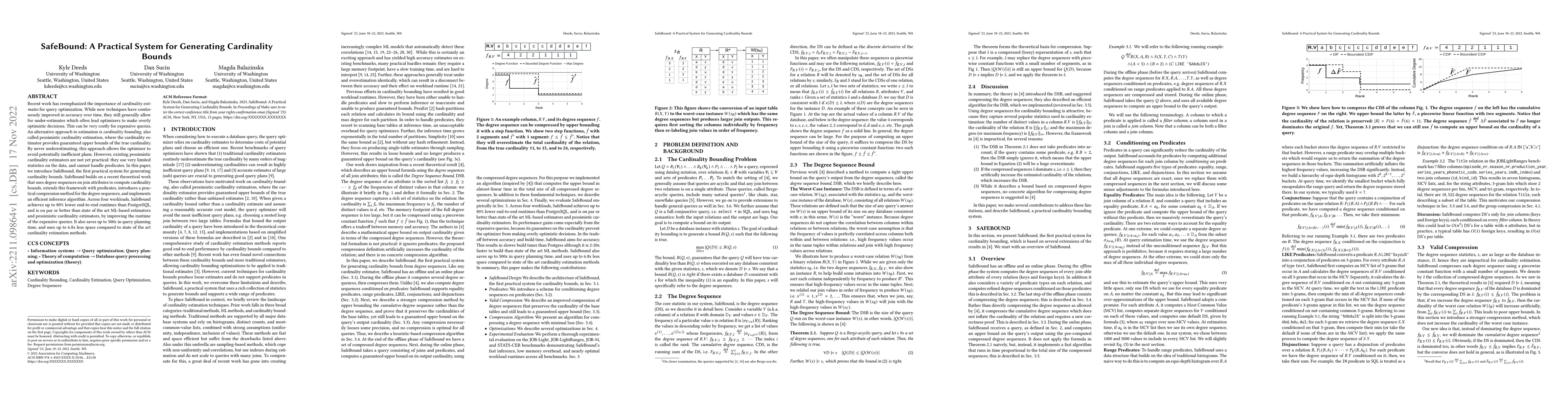 Thumbnail for SafeBound: A Practical System for Generating Cardinality Bounds