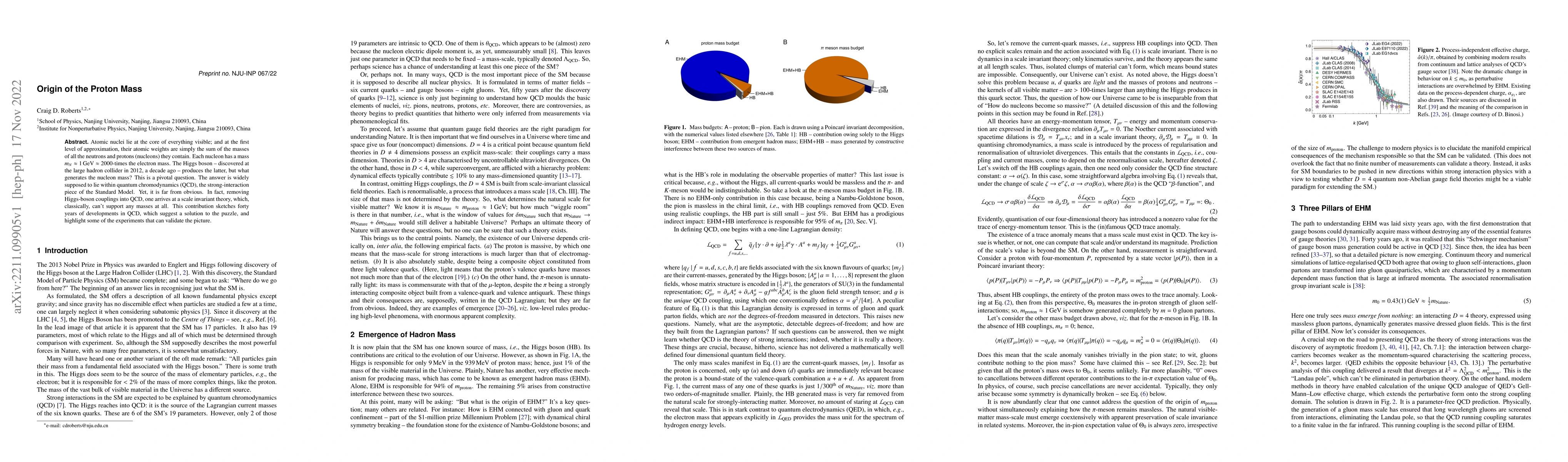 Thumbnail for Origin of the Proton Mass